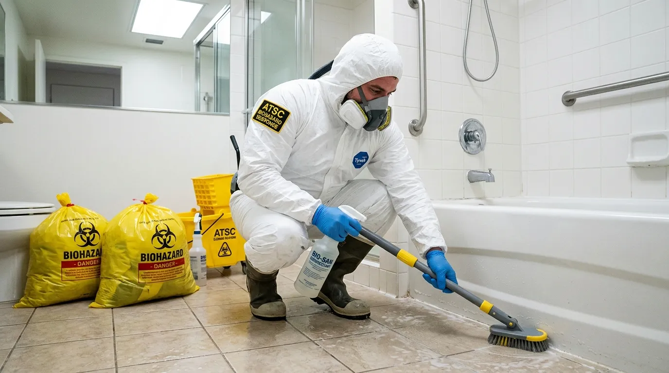 Decontamination equipment deployed for Blood Cleanup in Framingham